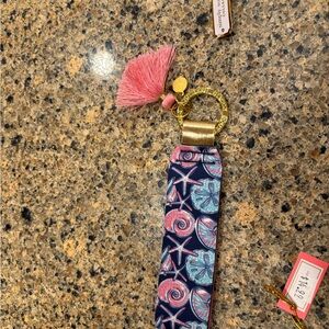 Simply Southern Pink and Gold Starfish Key Holder